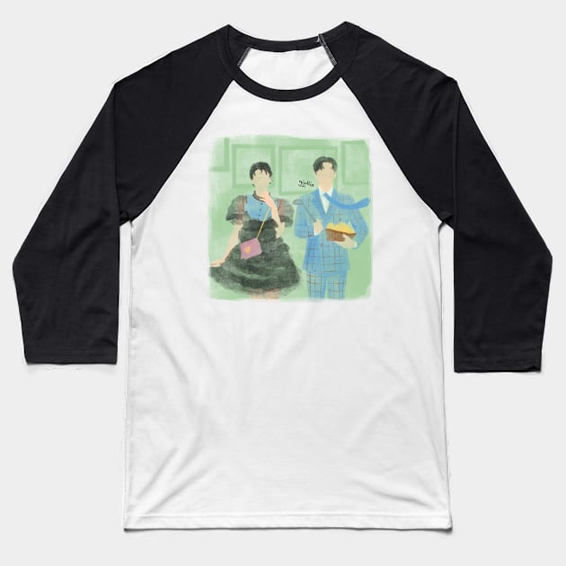 Dali and the Cocky Prince FANART Baseball T-Shirt by Giullia - Yeppeunyeppeun Art